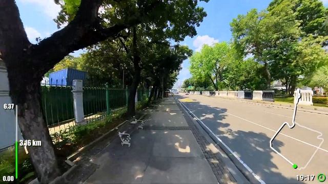 Virtual Running Video For Treadmill With Music In #Jakarta #Indonesia #virtualrunningtv #virtualrun