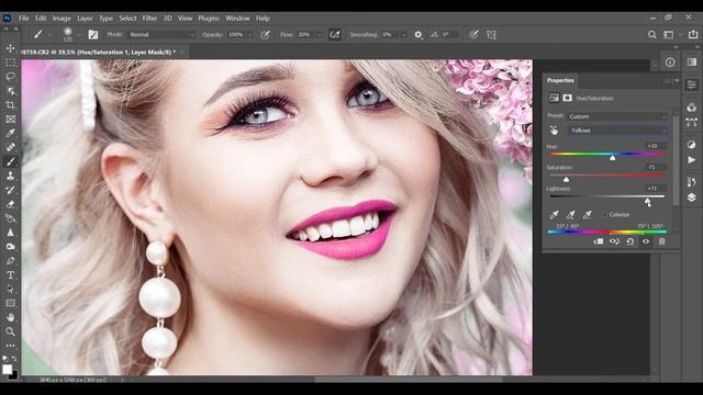 Как отбелить зубы в Фотошоп смотреть онлайн