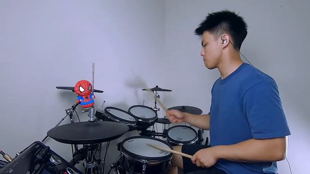 Drum cover (2020) Kaguya-sama OP: Lover is War by Masayuki Suzuki смотреть онлайн
