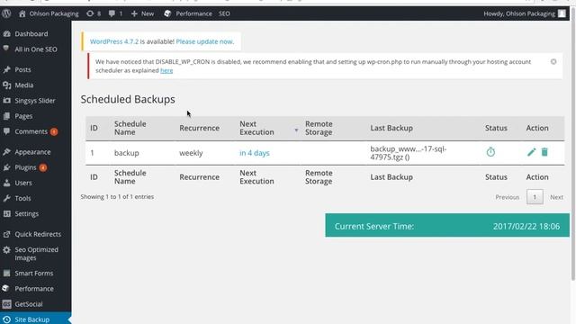 XCloner - Backup And Restore Plugin смотреть онлайн