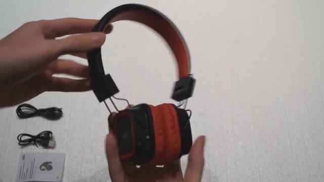 обзор Блютуз наушники GAL BH-2009 Вскрываем вместе Bluetooth Headphones