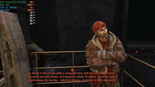 METRO Last Right Redux TEST on i3 10100f with GTX1050 смотреть онлайн