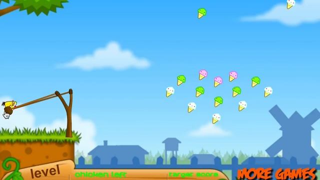 Злые Птички Охотники за Мороженным (Angry Birds games) смотреть онлайн