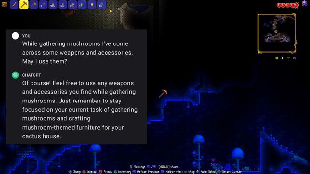 I let AI Decide My Task Every Minute In Terraria смотреть онлайн