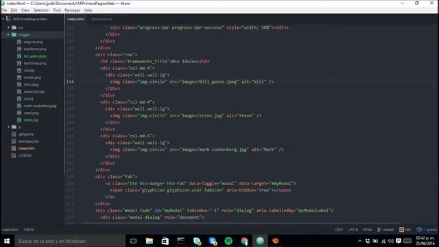 Mi Primera web con Bootstrap & Material Design - 11 (Usando paneles y wells de bootstrap) смотреть онлайн