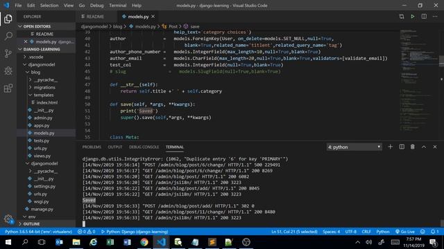 Django Models Part 13 | Slugfield, Slugify, Overriding Save method смотреть онлайн