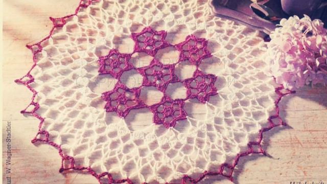 Ажурные салфетки крючком - Crochet openwork napkins смотреть онлайн