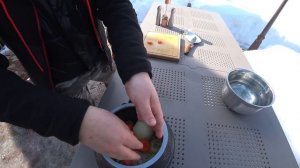 ШУРПА В АФГАНСКОМ КАЗАНЕ НА КОСТРЕ