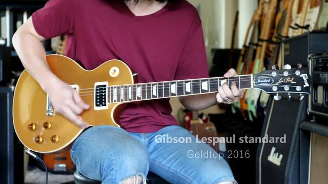 Review Gibson Lespaul standard Goldtop 2016 By Fusionmusic смотреть онлайн