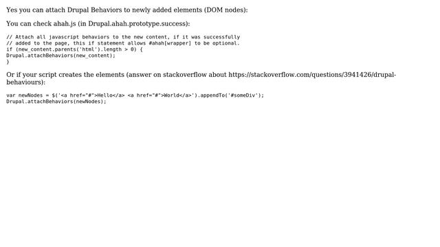 Drupal: How can I dynamically add drupal behaviors to a form from php using ajax? (3 Solutions!!) смотреть онлайн