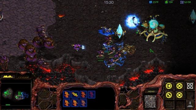 StarCraft: Brood War Remastered. Зерги, задание 9: Расплата. смотреть онлайн