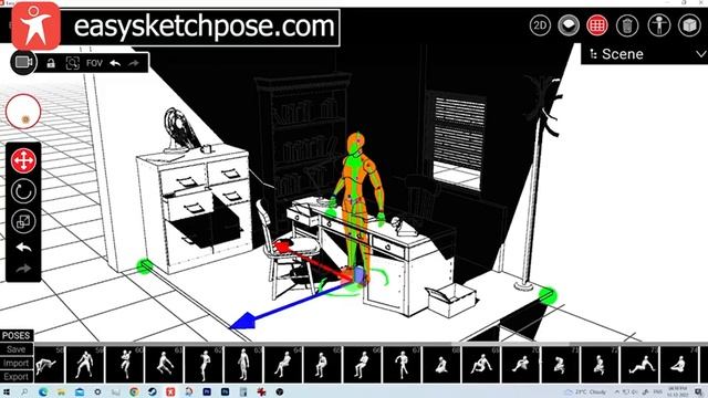 Easy Sketch | 3D Lighting смотреть онлайн