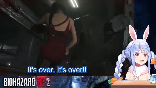 Pekora plays Resident Evil 2 Remake (Part 2) 【Hololive】【Eng Sub】 смотреть онлайн