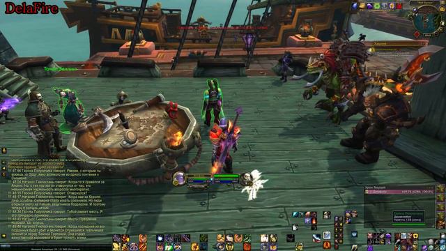 World of Warcraft: BFA - Катсцена: Гнилостень и Гарона смотреть онлайн