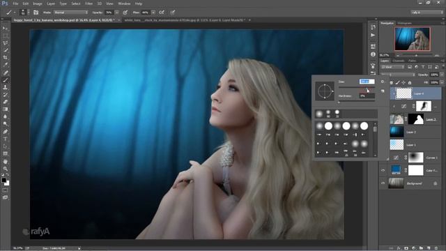 Simple Fantasy Photo Manipulation - Photoshop Tutorial смотреть онлайн