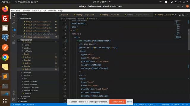 User Registration With Firebase and React | React JS Tutorial смотреть онлайн