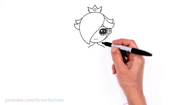 How To Draw Rosalina ⭐️Super Mario