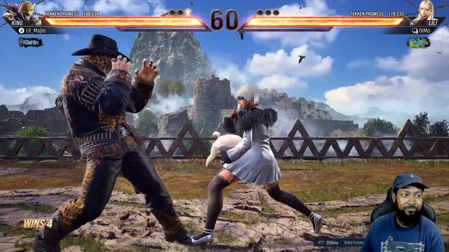 Lil Majin King STRUGGLING in TEKKEN 8 Upper Ranks! смотреть онлайн