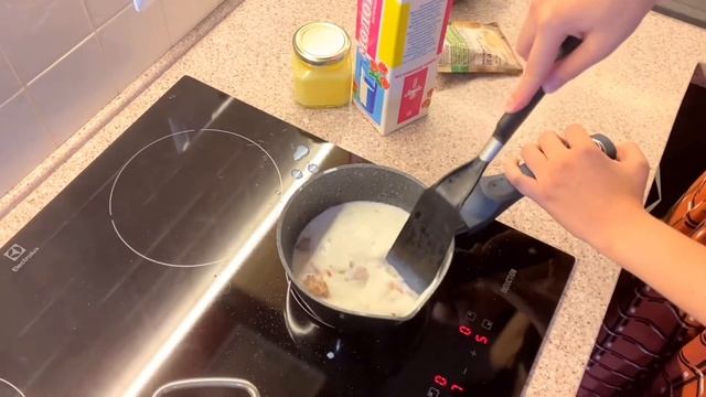 ПАСТА с беконом и соусом БЕШАМЕЛЬ | Карбонара без карбонары