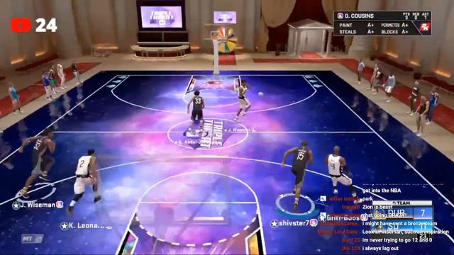PLAYING REC WITH SUBS + SNIPING GALAXY OPALS!! ROAD TO 700 SUBS!! NBA 2K20 смотреть онлайн