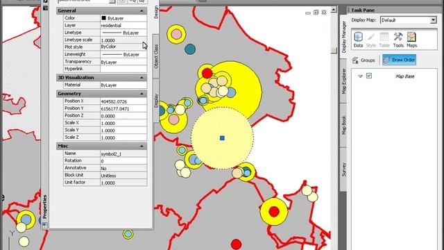 AutoCAD Map 3D 2014 и Новая Москва. Экспорт в dwg и pdf. смотреть онлайн