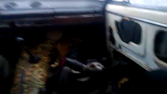 Жогово от Кольков, буксируем авто на жесткой сцепке смотреть онлайн