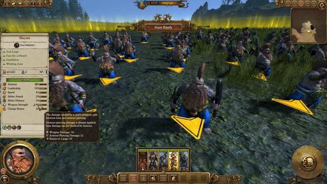 Total War: Warhammer Unit Guide - Dwarfs Longbeards, Slayers and Hammerers смотреть онлайн