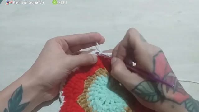 Mandala Christmas tejido en Crochet - Paso a Paso смотреть онлайн