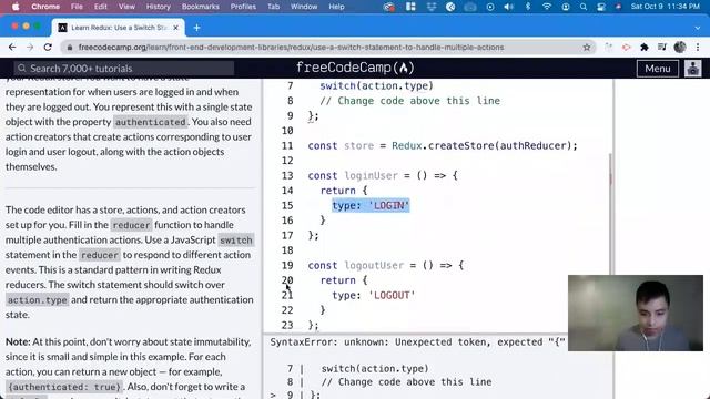 Use a Switch Statement to Handle Multiple Actions (Front End Development Libraries) freeCodeCamp смотреть онлайн