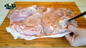 КАК ЗА 5 МИНУТ ПРИГОТОВИТЬ ЦЕЛЬНОЕ ФИЛЕ ИЗ КУРИЦЫ .УДАЛЯЕМ КОСТИ ИЗ ЦЕЛОЙ КУРИЦЫ.mp4