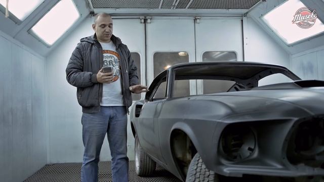 #MUSCLEGARAGE 69 Mustang Fastback (часть 3 Кузовня) смотреть онлайн