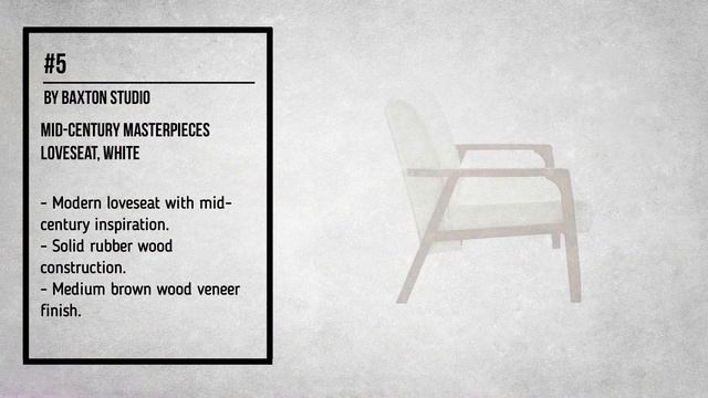 Best White Leather Loveseat - Ideal Furniture смотреть онлайн