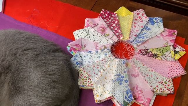 ЛОСКУТНЫЙ БЛОК ДРЕЗДЕНСКАЯ ТАРЕЛКА ОЧЕНЬ БЫСТРО И КРАСИВО