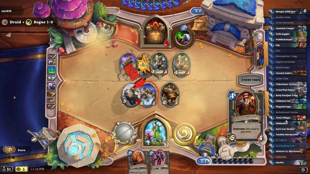 Hearthstone Topdeck Starfire Miracle смотреть онлайн