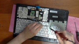 ? Asus X550LA-XO013H | ЗАМЕНА КЛАВИАТУРЫ В ТОПКЕЙСЕ | REPLACING THE KEYBOARD IN THE TOPCASE