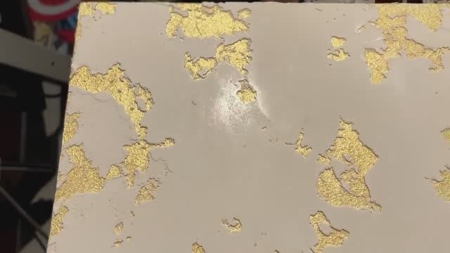 Гротто на Золотом Фоне _ Декоративная Штукатурка Своими Руками смотреть онлайн