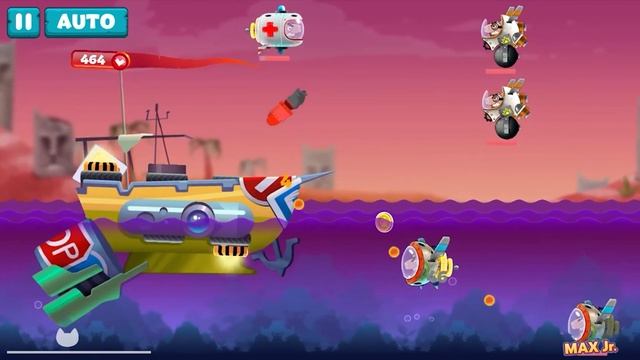 Лечилка. 10 серия Котики против свинок на канале MaxJunior. Прохождение игры. смотреть онлайн