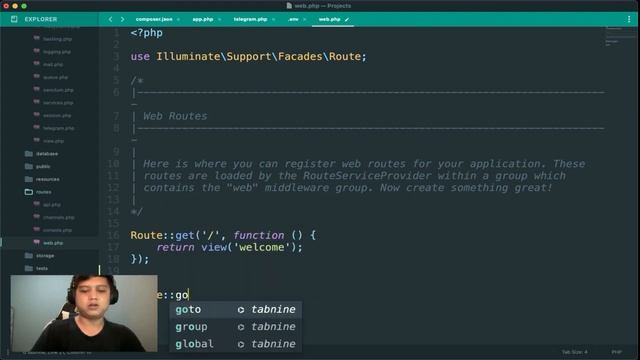Tutorial Integrasi Framework Laravel Dengan API Bot Telegram смотреть онлайн