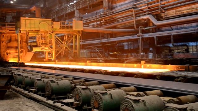 Стан горячей прокатки Новолипецкого металлургического комбината смотреть онлайн