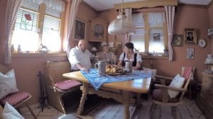 В гостях у истинных Баварцев. Баварский диалект. Бавария, мюнхен.