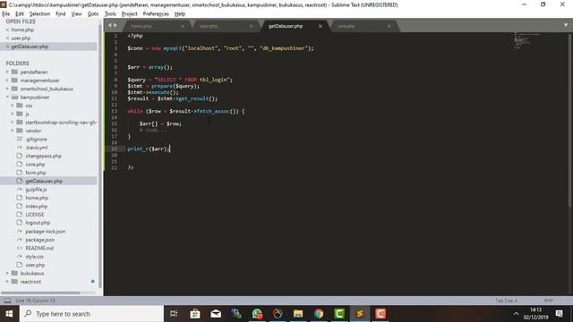 Account List Page (Bootcamp Online: HTML, CSS, JavaScript, PHP, MySQL) смотреть онлайн