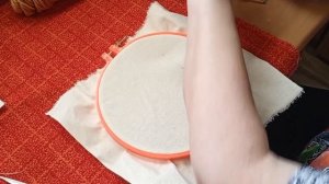 Ковровая вышивка. Ткань - основа для ковровой вышивки.