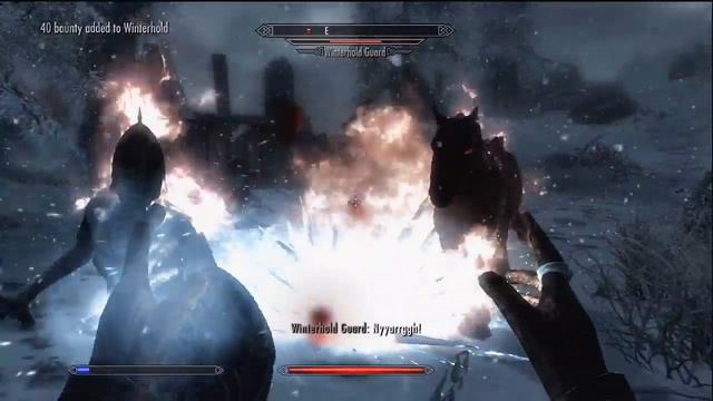 How to Get 100 Destruction Fast in Skyrim смотреть онлайн