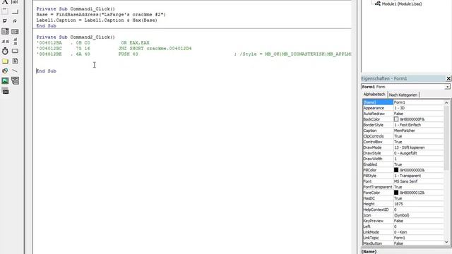 [Assembler/Visual Basic] Memory Patcher смотреть онлайн