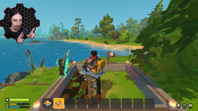 I Endured Terrible Raids For This Spud Gun! - Scrap Mechanic Survival Mode [SMS 7] смотреть онлайн