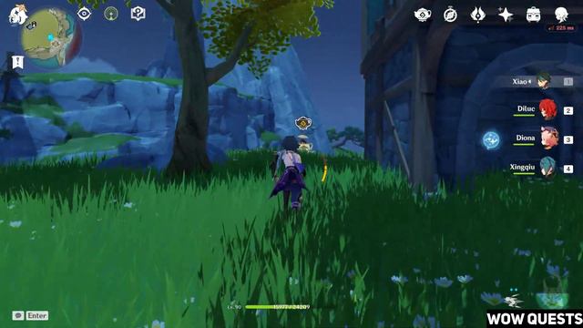 Purchase 1 item from a Teapot Traveling Salesman in another Traveler's realm Genshin Impact смотреть онлайн