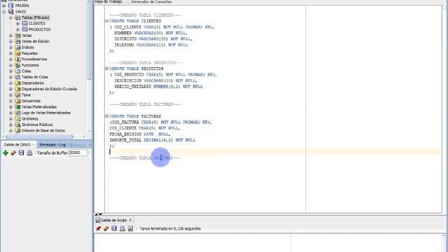 PL/SQL ORACLE, CREAR TABLAS DENTRO UNA INSTANCIA смотреть онлайн