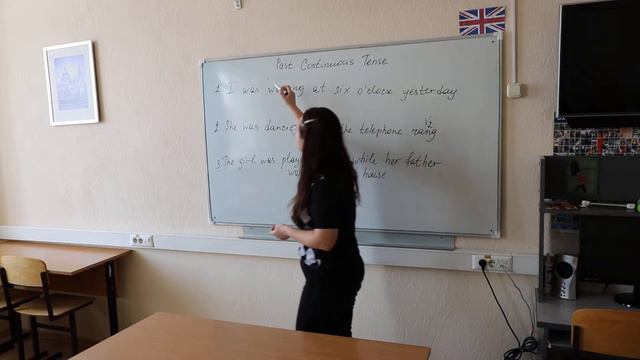 The Past Continuous Tense смотреть онлайн