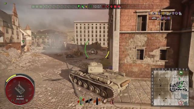 World of Tanks кв-1с на ps4 смотреть онлайн