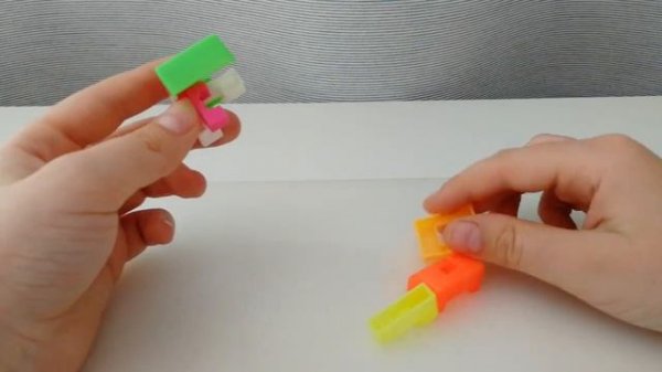 Как собрать головоломку "цветной кубик"